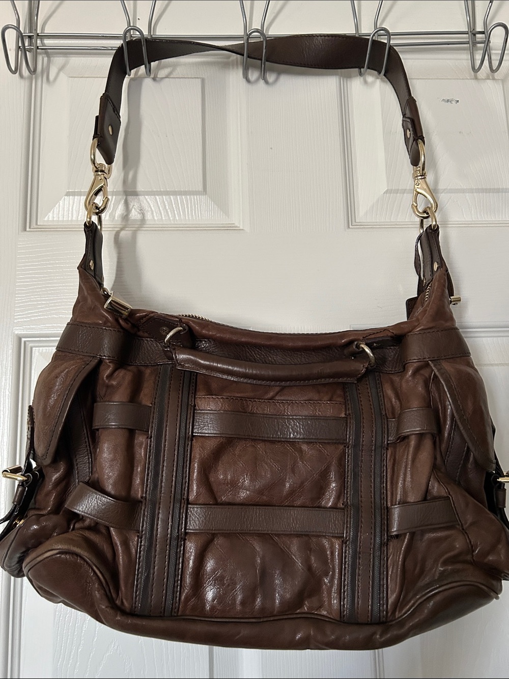 L.A.M.B. By Gwen Stefani Brown Leather bag - Picture 7 of 10